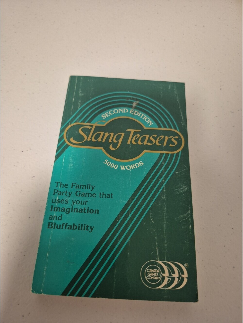 Vintage Vtg Slang Teasers Second 2nd Edition Canada Games Dictionary Book Only